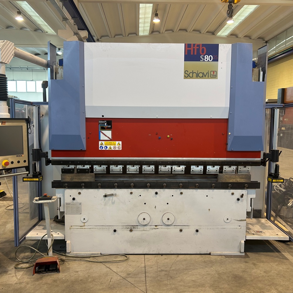 USED ​​PRESS BRAKE retrofitted SCHIAVI HFB 80-25 year 2006
