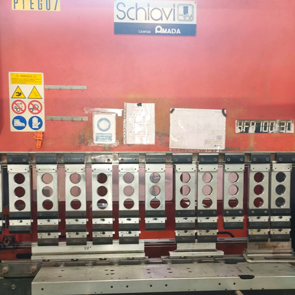 USED ​​PRESS BRAKE retrofitted SCHIAVI HFB 100-3 Special Light year 2000