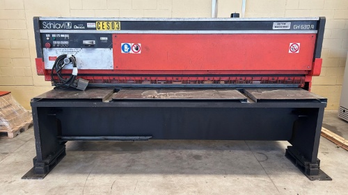 USED SHEARS Schiavi retrofitted GH 630/A